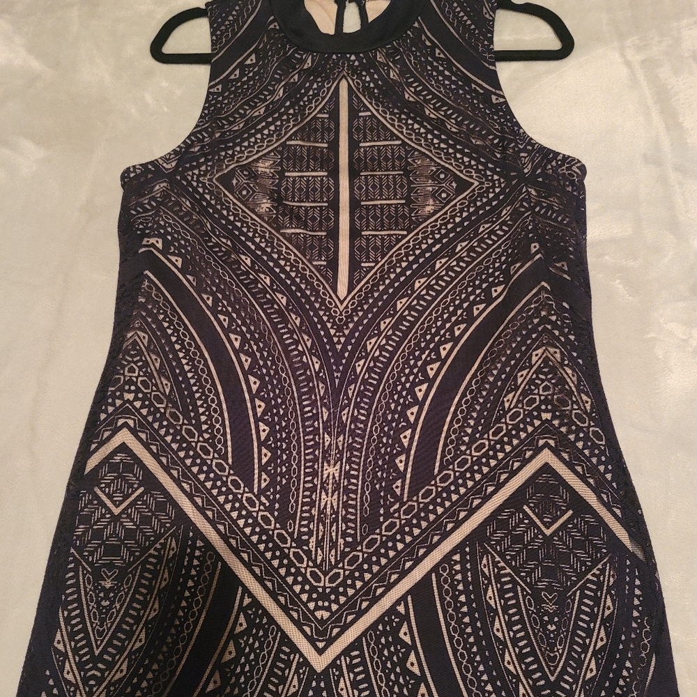Sexy Lace overlay Dress